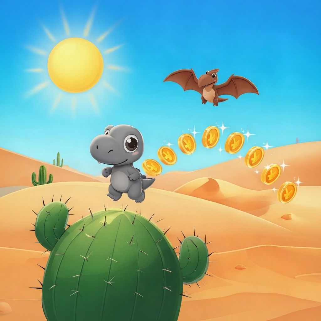 Dino Dash: Endless Runner Game
