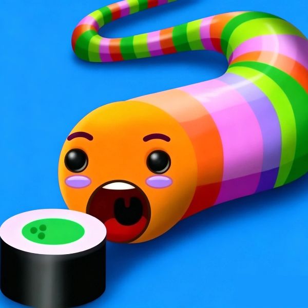 Snack Arena Worms Game