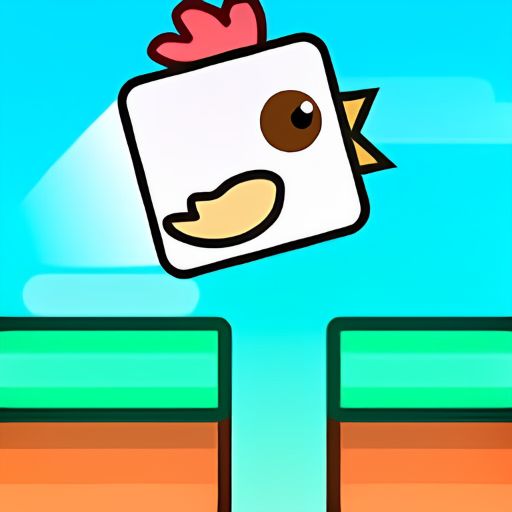 Chicken Block Hop Game