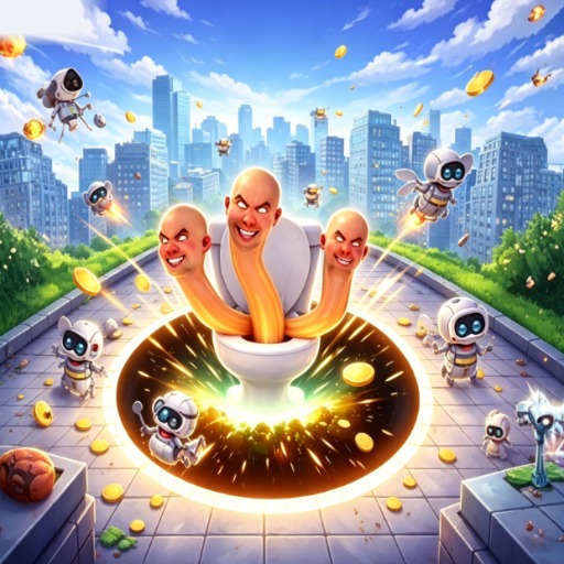 Skibidi Toilet Attack Hole Game